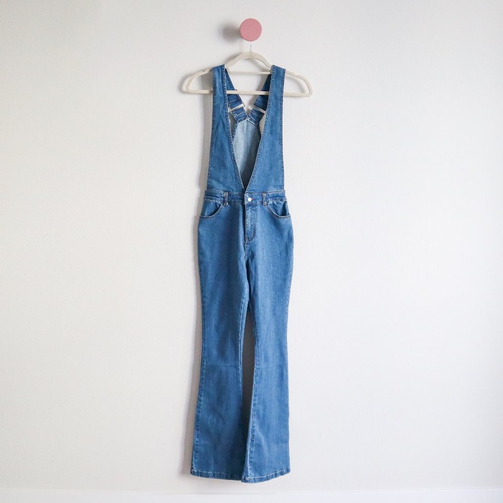 Wild Honey Denim Jumpsuit